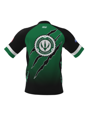 Podiumwear Men's Silver Short Sleeve MTB Jersey - New Fabric 2025!