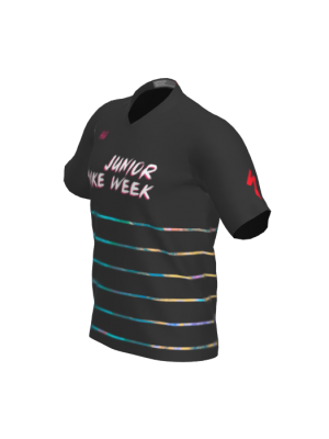 Podiumwear Men's Silver Short Sleeve MTB Jersey - New Fabric 2025!