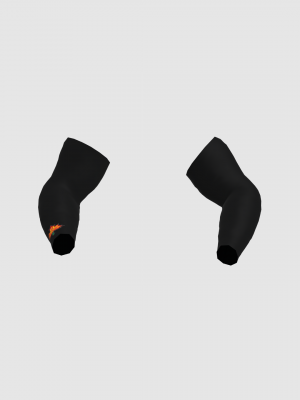 Podiumwear Dyed Black Armwarmers