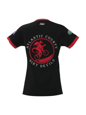 Podiumwear Women's Silver Short Sleeve MTB Jersey - NEW FABRIC 2025!