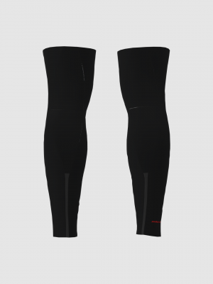 Podiumwear Dyed Black Legwarmers