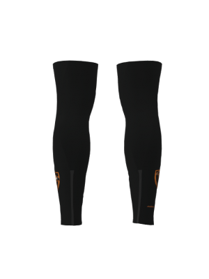 Podiumwear Dyed Black Legwarmers