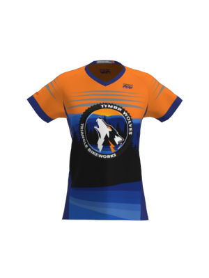 Podiumwear Women's Silver Short Sleeve MTB Jersey - NEW FABRIC 2025!