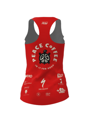 Podiumwear Women's Singlet (Nordic Skiing) Back View