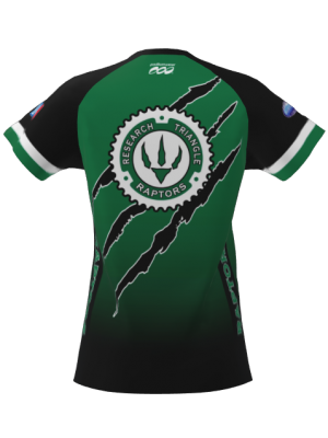 Podiumwear Women's Silver Short Sleeve MTB Jersey