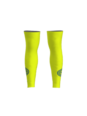 Podiumwear Dyed Black Legwarmers