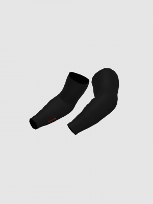 Podiumwear Dyed Black Armwarmers