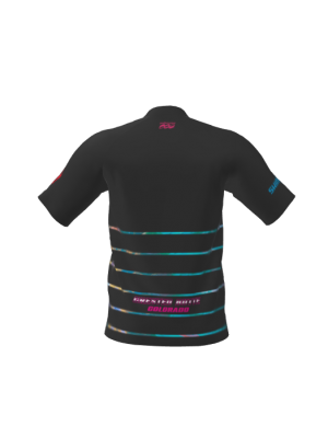 Podiumwear Men's Silver Short Sleeve MTB Jersey - New Fabric 2025!