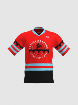 Podiumwear Men's Silver Short Sleeve MTB Jersey - New Fabric 2025!