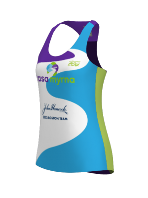 Podiumwear Women's Singlet (Nordic Skiing) Side View