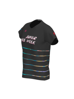 Podiumwear Women's Silver Short Sleeve MTB Jersey - NEW FABRIC 2025!
