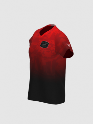 Podiumwear Women's Silver Short Sleeve MTB Jersey - NEW FABRIC 2025!