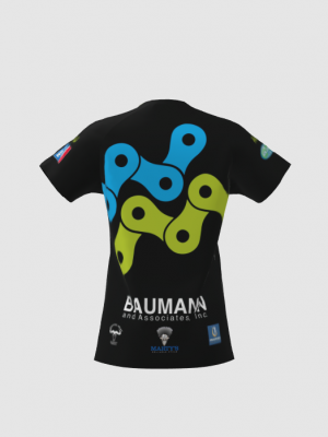 Podiumwear Women's Silver Short Sleeve MTB Jersey - NEW FABRIC 2025!