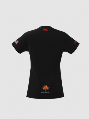 Podiumwear Women's Silver Short Sleeve MTB Jersey - NEW FABRIC 2025!