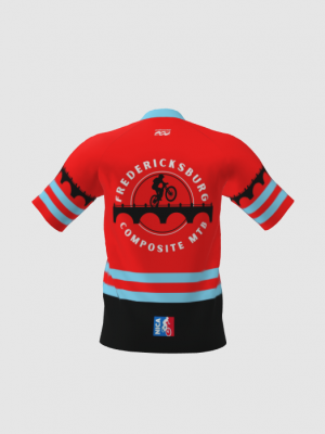 Podiumwear Men's Silver Short Sleeve MTB Jersey - New Fabric 2025!