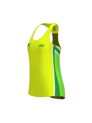 Podiumwear Women's Singlet (Nordic Skiing) Side View
