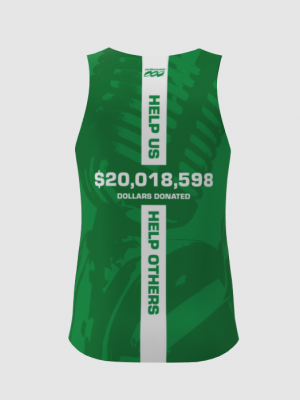 Podiumwear Men's Singlet (Nordic Skiing) Back View