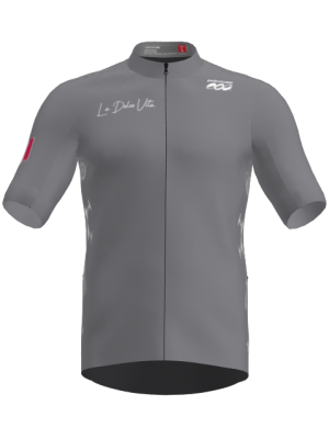 Podiumwear Men's Silver Full Zip Jersey