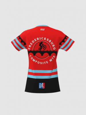 Podiumwear Women's Silver Short Sleeve MTB Jersey - NEW FABRIC 2025!