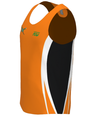 Podiumwear Men's Singlet (Nordic Skiing) Side View