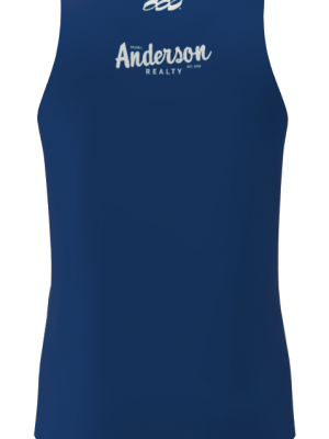 Podiumwear Men's Singlet (Nordic Skiing) Back View