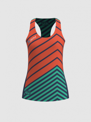 Podiumwear Women's Singlet (Nordic Skiing) Front View