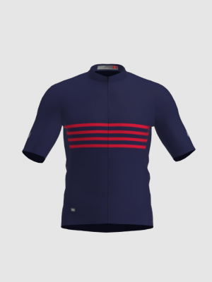 Podiumwear Men's Gold Full Zip Jersey