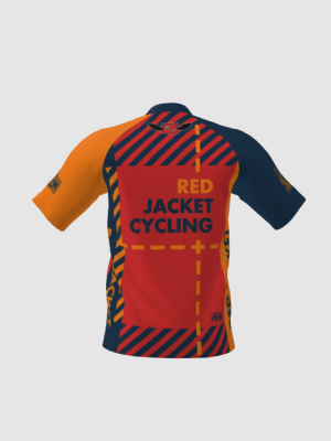 Podiumwear Men's Silver Short Sleeve MTB Jersey - New Fabric 2025!
