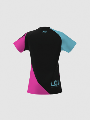 Podiumwear Women's Silver Short Sleeve MTB Jersey - NEW FABRIC 2025!