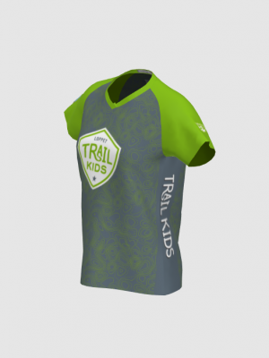 Podiumwear Women's Silver Short Sleeve MTB Jersey - NEW FABRIC 2025!
