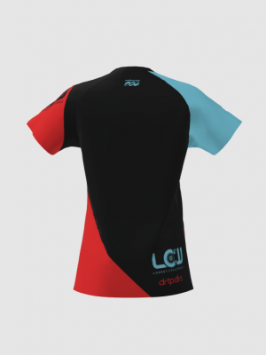 Podiumwear Women's Silver Short Sleeve MTB Jersey - NEW FABRIC 2025!