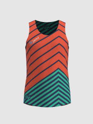 Podiumwear Men's Singlet (Nordic Skiing) Front View