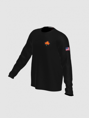 Podiumwear Unisex Silver Long Sleeve Tech Tee - New Fabric 2025!