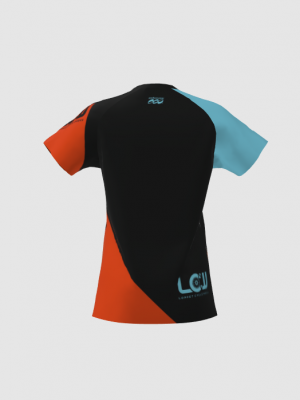 Podiumwear Women's Silver Short Sleeve MTB Jersey - NEW FABRIC 2025!