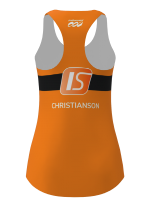 Podiumwear Women's Singlet (Nordic Skiing) Back View