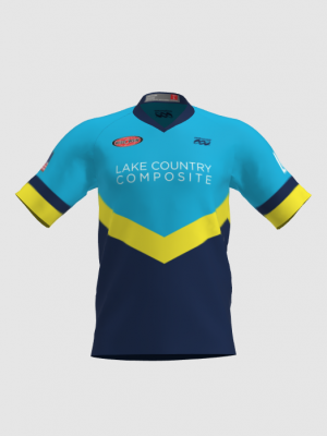 Podiumwear Men's Silver Short Sleeve MTB Jersey - New Fabric 2025!