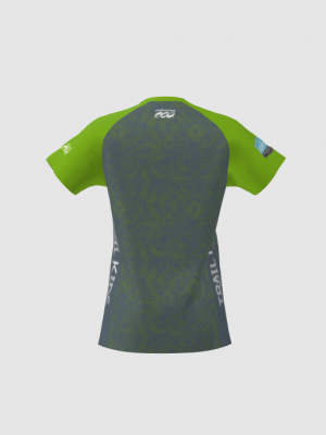 Podiumwear Women's Silver Short Sleeve MTB Jersey