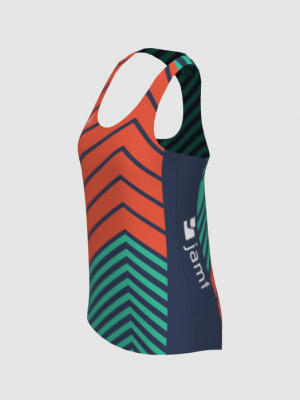 Podiumwear Women's Singlet (Nordic Skiing) Side View