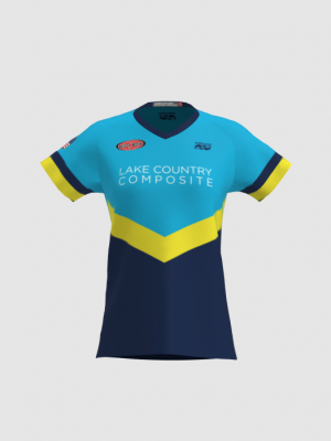 Podiumwear Women's Silver Short Sleeve MTB Jersey - NEW FABRIC 2025!
