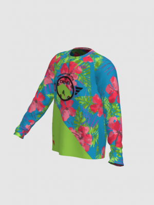 Podiumwear Unisex Silver Long Sleeve Tech Tee - New Fabric 2025!