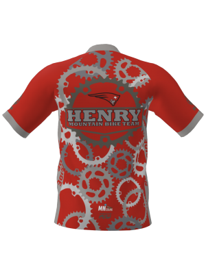 Podiumwear Men's Silver Short Sleeve MTB Jersey