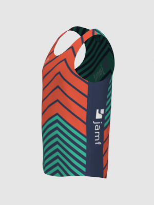 Podiumwear Men's Singlet (Nordic Skiing) Side View