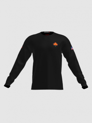 Podiumwear Unisex Silver Long Sleeve Tech Tee - New Fabric 2025!