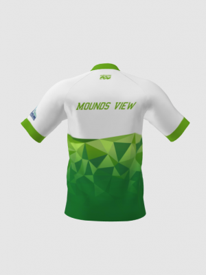 Podiumwear Men's Silver Short Sleeve MTB Jersey - New Fabric 2025!