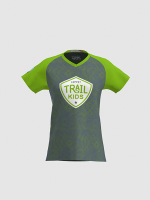 Podiumwear Women's Silver Short Sleeve MTB Jersey - NEW FABRIC 2025!