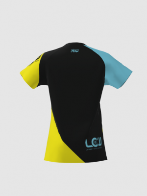 Podiumwear Women's Silver Short Sleeve MTB Jersey - NEW FABRIC 2025!