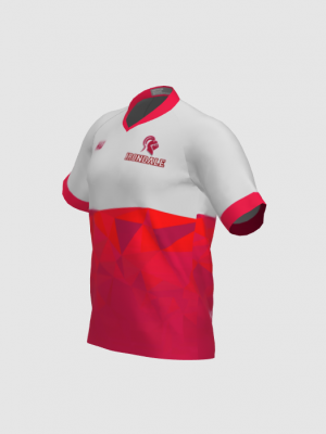 Podiumwear Men's Silver Short Sleeve MTB Jersey - New Fabric 2025!