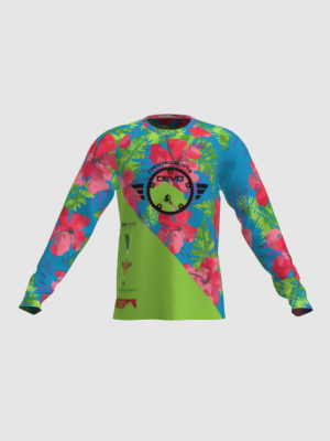 Podiumwear Unisex Silver Long Sleeve Tech Tee - New Fabric 2025!