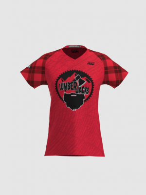 Podiumwear Women's Silver Short Sleeve MTB Jersey - NEW FABRIC 2025!