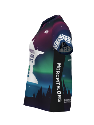 Podiumwear Women's Silver Short Sleeve MTB Jersey - NEW FABRIC 2025!